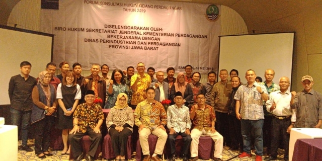 Foto FORUM KONSULTASI HUKUM BIDANG PERDAGANGAN TAHUN 2019