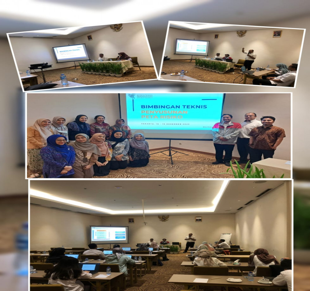 Foto Bimbingan Teknis Penyusunan Peta Risiko